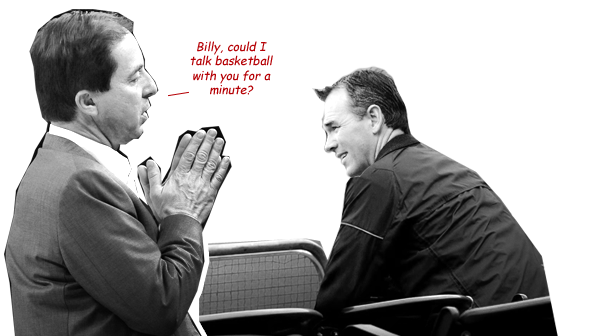 Joe Lacob asks his neighbor Billy Beane for advice