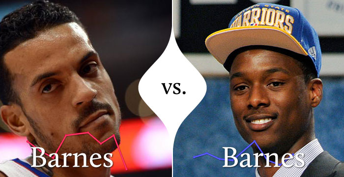 Matt Barnes vs. Harrison Barnes